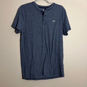 Hollister Mens short sleeve Henley